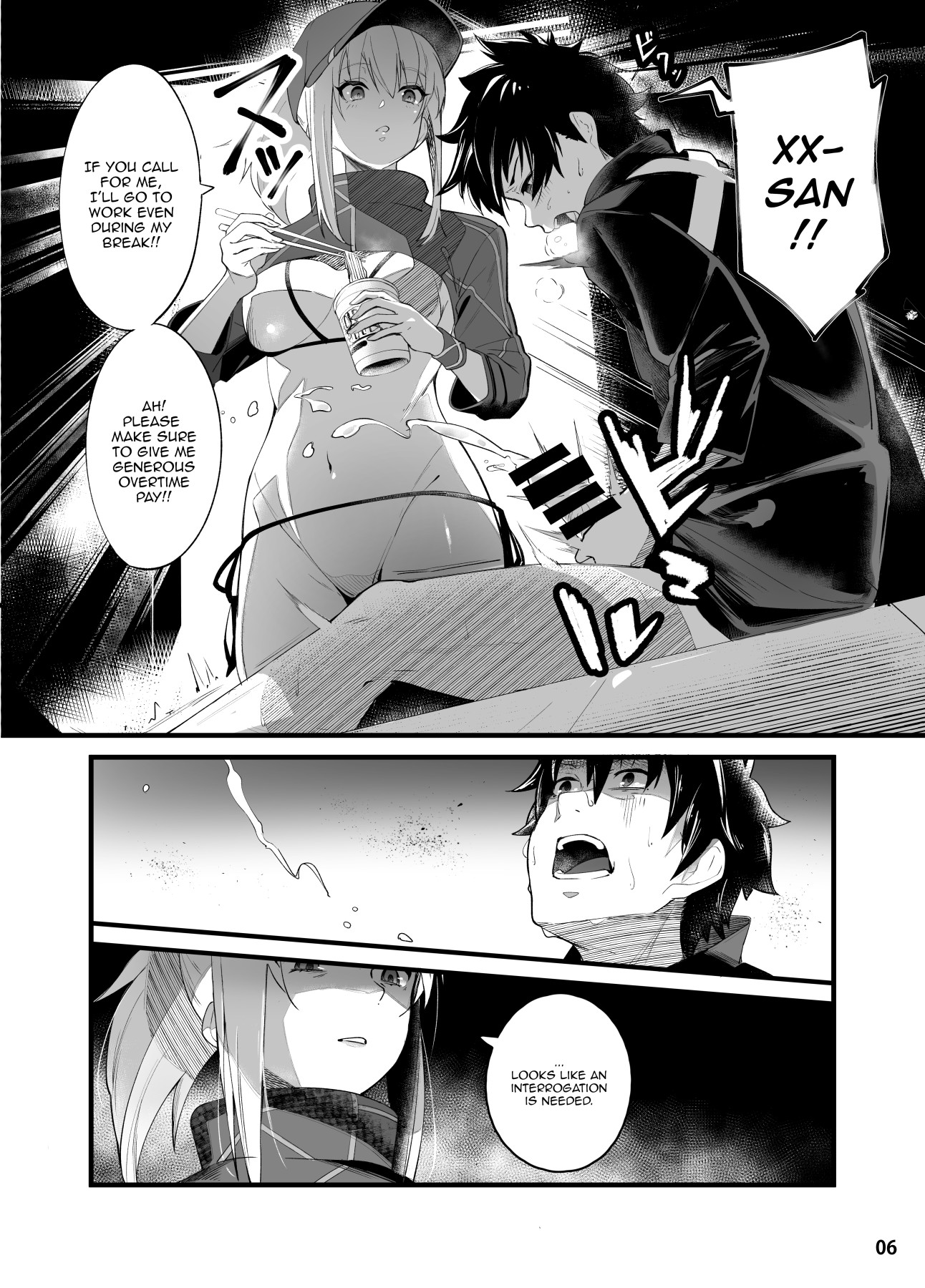 Hentai Manga Comic-In Sci-Fi -Fujimaru Ritsuka Got Intimate With Heroine XX?--Read-7